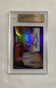 Tarjeta autógrafa firmada púrpura prismática Leaf Vibrance de Ric Flair 2022 automática 1/1 - Imagen 1 de 2
