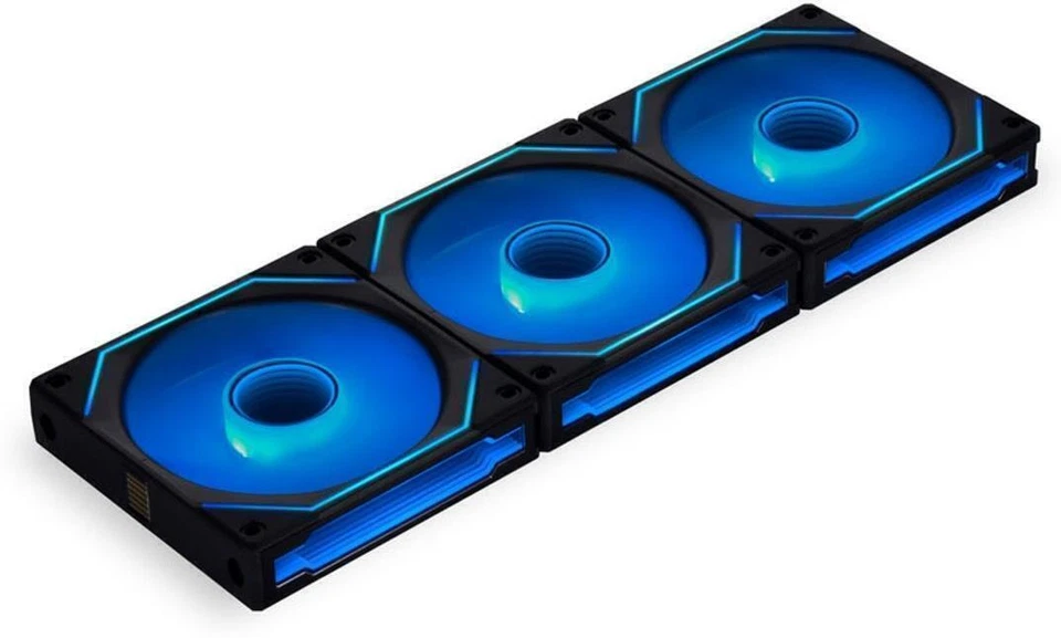 Lian Li SL-Infinity 120mm Gehäuselüfter - Schwarz (3er Pack)