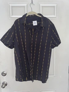 Katin Shirt Mens 2XL Dark Gray Short Sleeve Button Up 100% Cotton RN#145195 - Picture 1 of 8