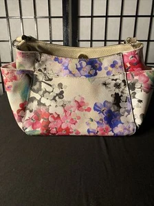 Beautiful Dana Buchanan Multicolor Floral Handbag Shoulder Bag Purse Pre-Loved! - Picture 1 of 4