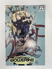Deaths of Wolverine #2 Ryan Stegman Exclusive Trade Variant Signed Marvel Comics