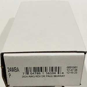 2024-P DR. PAULI MURRAY AMERICAN WOMEN QUARTERS $25 MINT BAG IN BOX UNC BU 24WBA - Bild 1 von 1