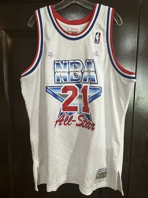 Camiseta deportiva Mitchell and Ness Dominique Wilkins Throwback 1991 All Star Swingman XL Foto 1 de 4