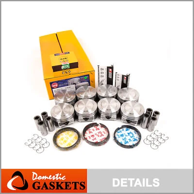 High Ouput Pistons Main Rod Bearings fit 02-07 Jeep Dodge Dakota 4.7L SOHC VIN J - Image 1 of 4