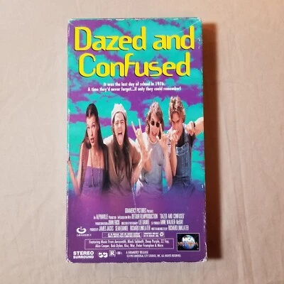 MCA Universal Shell Label Logo Design Dazed And Confused VHS Video Variant #1 93 - Image 1 of 4
