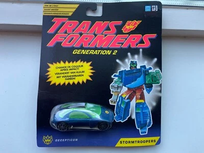 Transformers G2 1994 Stormtroopers Hydradread mint MOSC hasbro EURO - Image 1 of 4
