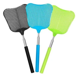 Telescopic Fly Swatter, Fly Swatter for Indoors Plastic Flyswatter Portable - Picture 1 of 8