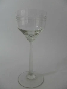Antik Jugendstil Art Nouveau Glas Weinglas  verre à vin Sammlerstücke selten - Picture 1 of 3