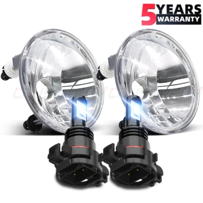 Pair Bumper Fog Lights Front Lamps Replace for Chevrolet Suburban 1500 2007-2014 — 第 1/4 张图片