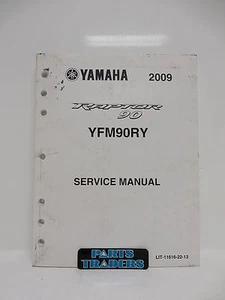 FABRICANTE DE EQUIPOS ORIGINALES Yamaha Service Manual YFM90RY 2009 Raptor 90 LIT-11616-22-13 YFM90 - Imagen 1 de 1