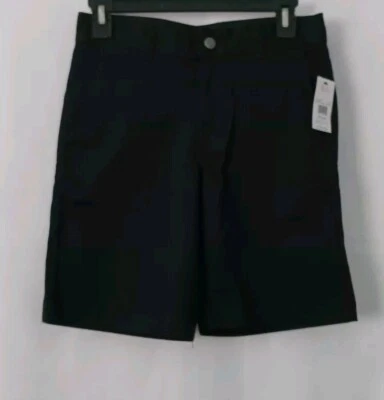 WITH TAGS Boy's Volcom Black Stretch Signature Flat Front Short Sz.27 ( 14 )  - Image 1 of 4