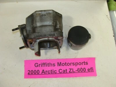 2000 ARCTIC CAT ZL600 efi cylinder piston std rings jug non-PV scem 88b8 - Image 1 of 4