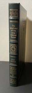 SIGNED Leather-Bound THE LONELINESS OF THE LONG-DISTANCE RUNNER by Alan Sillitoe - Picture 1 of 10