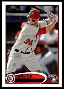 2019 Topps Iconic Card Reprints Rookie Bryce Harper Washington Nationals #ICR-98