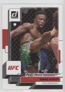 2023 Donruss UFC Press Proof Purple Sodiq Yusuff #119