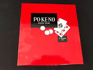 Vintage Po-Ke-No game, unplayed, complete, Poker, Keno, 12 Board Set - Picture 1 of 5