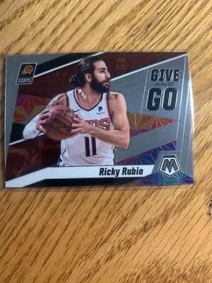 Ricky Rubio  2019-20 panini mosaic basketball Give And Go - Image 1 of 2