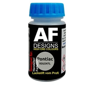 Lackstift für Pontiac 93U247L Olive Silver Metallic schnelltrocknend Tupflack Au - Bild 1 von 4