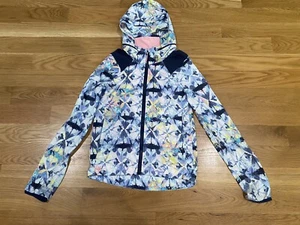 Ivivva Lululemon Your Pursuit Full Zip Hooded Jacket Girl's Sz 10 Kaleidoscope - Picture 1 of 5