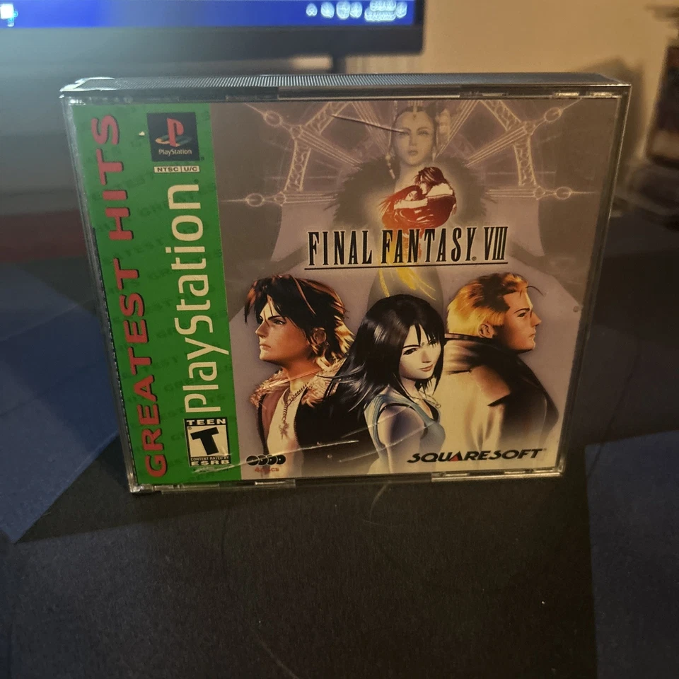 FINAL FANTASY VIII 8 Greatest Hits - Sony PlayStation 1 PS1 COMPLETO EN CAJA CIB Foto 1 de 4