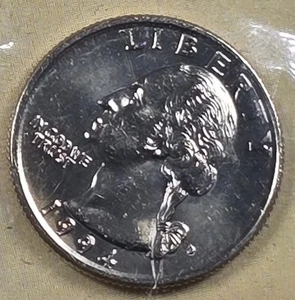 1994 D Washington Quarter 25C Denver Mint Cello Free Shipping Uncirculated - Picture 1 of 2