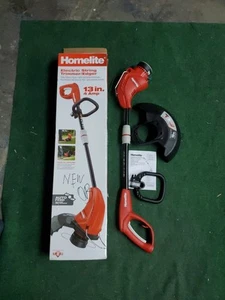 HOMELITE 13" 4 Amp Straight Electric String Trimmer / Edger - UT41113 New OB - Picture 1 of 13