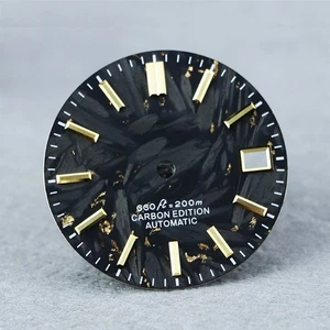 orologio alta qualità fibra di carbonio quadrante 28,5 mm seiko mod universale subacqueoNH35/NH36 - Foto 1 di 15
