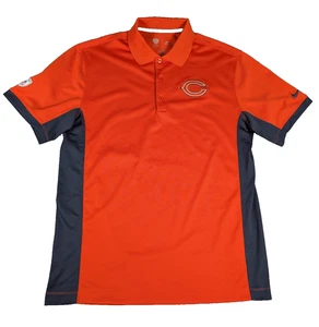 Chicago Bears | Nike | Orange | Mens | Dri-Fit Polo Shirt | M - Picture 1 of 9