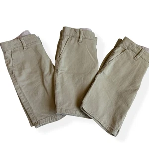 Gap Kids Khaki Uniform Midi Shorts 7 - Picture 1 of 12
