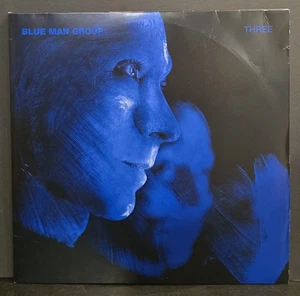 Rare! Blue Man Group Three Vinyl 2Lp RSD 2016 Blue/Black Splatter Limited - Imagen 1 de 11