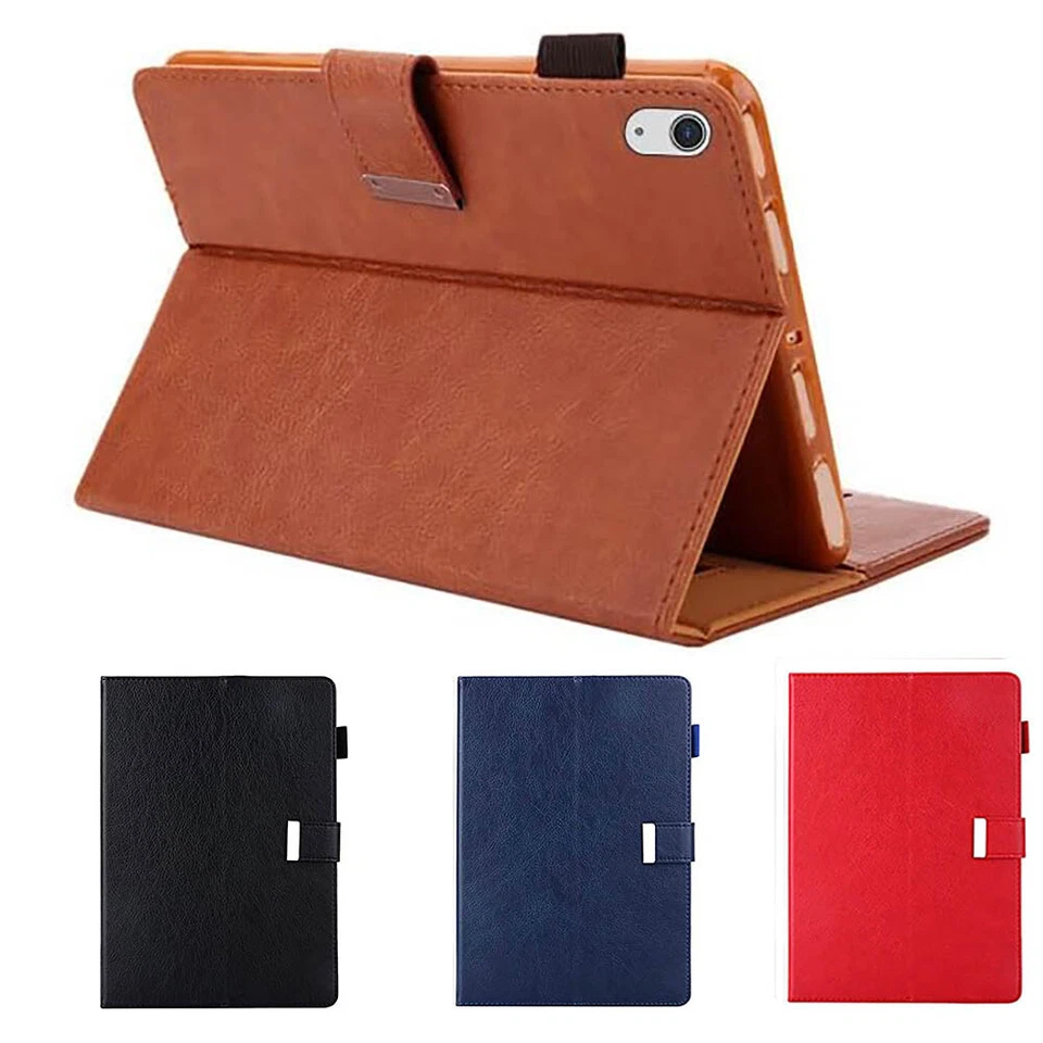 Case FOR iPad mini Air 10.5" 10.2" 5/ 6/ 7/ 8/ 9  & 11 Pro Gen PU Leather Cover - Image 1 of 4