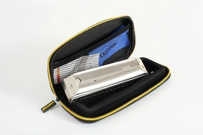 EASTTOP New Titanium Comb 16hole Chromatic Harmonica Key of C Lover Party Gift - Image 1 of 4