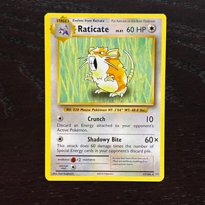 Raticate 67/108 Pokemon Evolutions XY Regular Rare Card NM - Picture 1 of 2