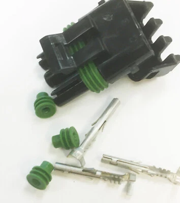 12015793 3-Way Delphi Weather-Pack Sealed Connector, Terminals & Seals - Image 1 of 4