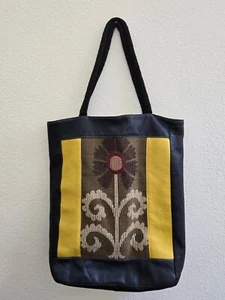 Bolso de Mano Vintage Napoleón Alexander Cuero Punta de Aguja Floral Hecho en EE. UU. - Imagen 1 de 12