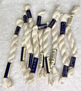 9 MINT Anchor Perle Pearl Cotton #926 Cream Embroidery Floss Vintage Skein - Picture 1 of 3