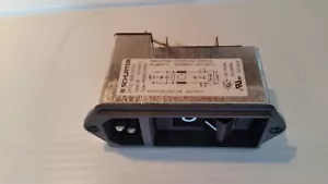 Schurter DF12.0847.5310.1 Power Entry Module With Circuit Breaker & Power Switch - Picture 1 of 4