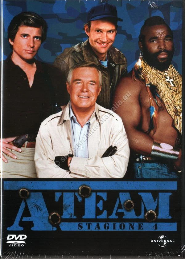 A-TEAM ATEAM STAGIONE 4 - COFANETTO 6 DVD NUOVO! - Immagine 1 di 1