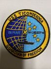 H0897 Original Vietnam US Navy USS Ticonderoga Guard of freedom Unit Patch IR45A