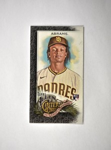 2022 Allen and Ginter Base Mini Black Border #218 CJ Abrams - San Diego Padres