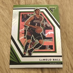LaMelo Ball 2022-23 Flux Basketball #41 Silver Prizm-Charlotte Hornets-NBA 