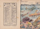 Collection Patrie - MAITRES DU CIEL - N°92-EO - 1918  TBE D'Orcines