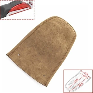 Rear Brown Flame Fender Bib Skin Solo Seat for Harley Electra Glide Police - Bild 1 von 7