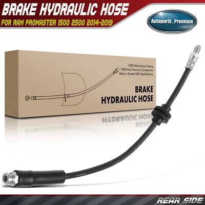 Rear Brake Hydraulic Hose for Ram ProMaster 1500 2500 3500 2014-2019 3.0L 3.6L - Image 1 of 4
