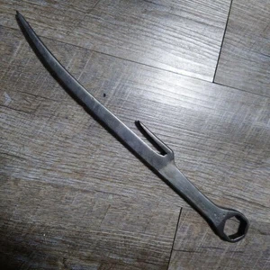 Armadura-perforación, Jitte, Kabuto-wari, hierro drama histórico antigüedades d491 - Imagen 1 de 7