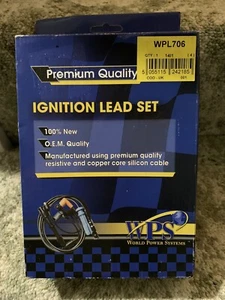 NEW Ignition Lead Set Premium Quality WPS For Fiat panda 1.2 2003-2011 WPL706 - Picture 1 of 1