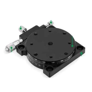 R-Achse Drehschlitten manuell einstellbar Verschiebetisch 360° Feinwinkelindex - Bild 1 von 25