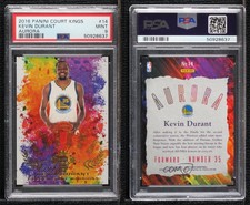 2016-17 Panini Court Kings Aurora Kevin Durant #14 PSA 9 MINT