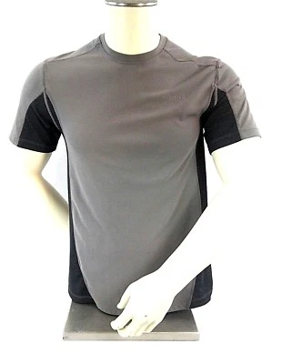MERRELL Men's Shirt Size S Opti-Wick UPF 20+ Gray & Charcoal Polo Pullover - Image 1 of 4