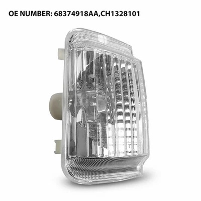 Espelho lâmpada de seta tampa da lente lateral esquerda ajuste 14-23 Ram ProMaster 1500 2500 - Imagem 1 de 4